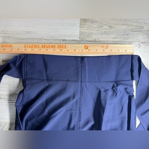 Vintage Retro Inspired Navy Blue Skirt Size M - Picture 3 of 5